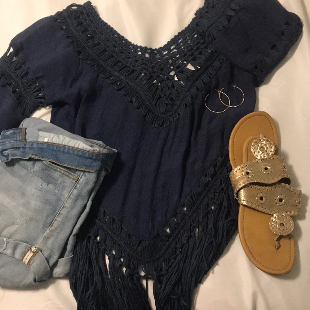 Fringe top
